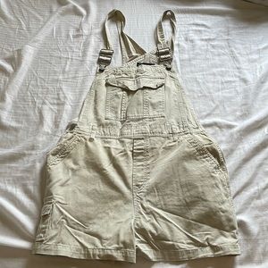 Vintage beige overalls